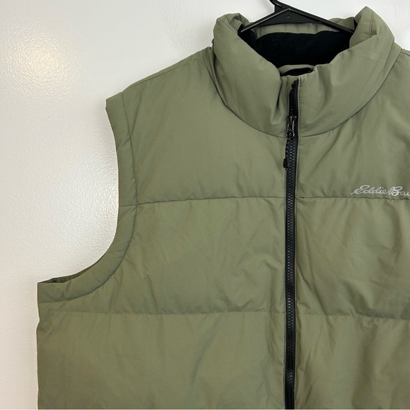 NWT Eddie Bauer Essential Down Vest Green Size Tall XL - Picture 5 of 14